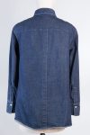 Brunello Cucinelli Denim shirt with detachable brooch