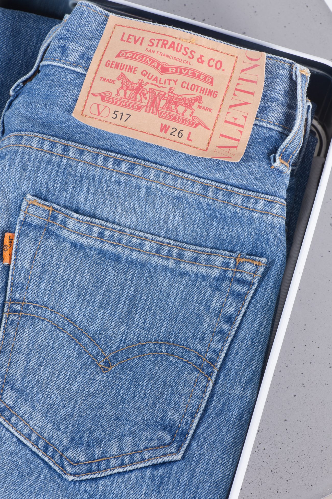 Valentino&Levis x Levi’s® Re-Edition 517 bootcut jeans