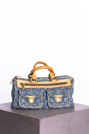 Louis Vuitton Monogram denim  Neo Speedy 30 