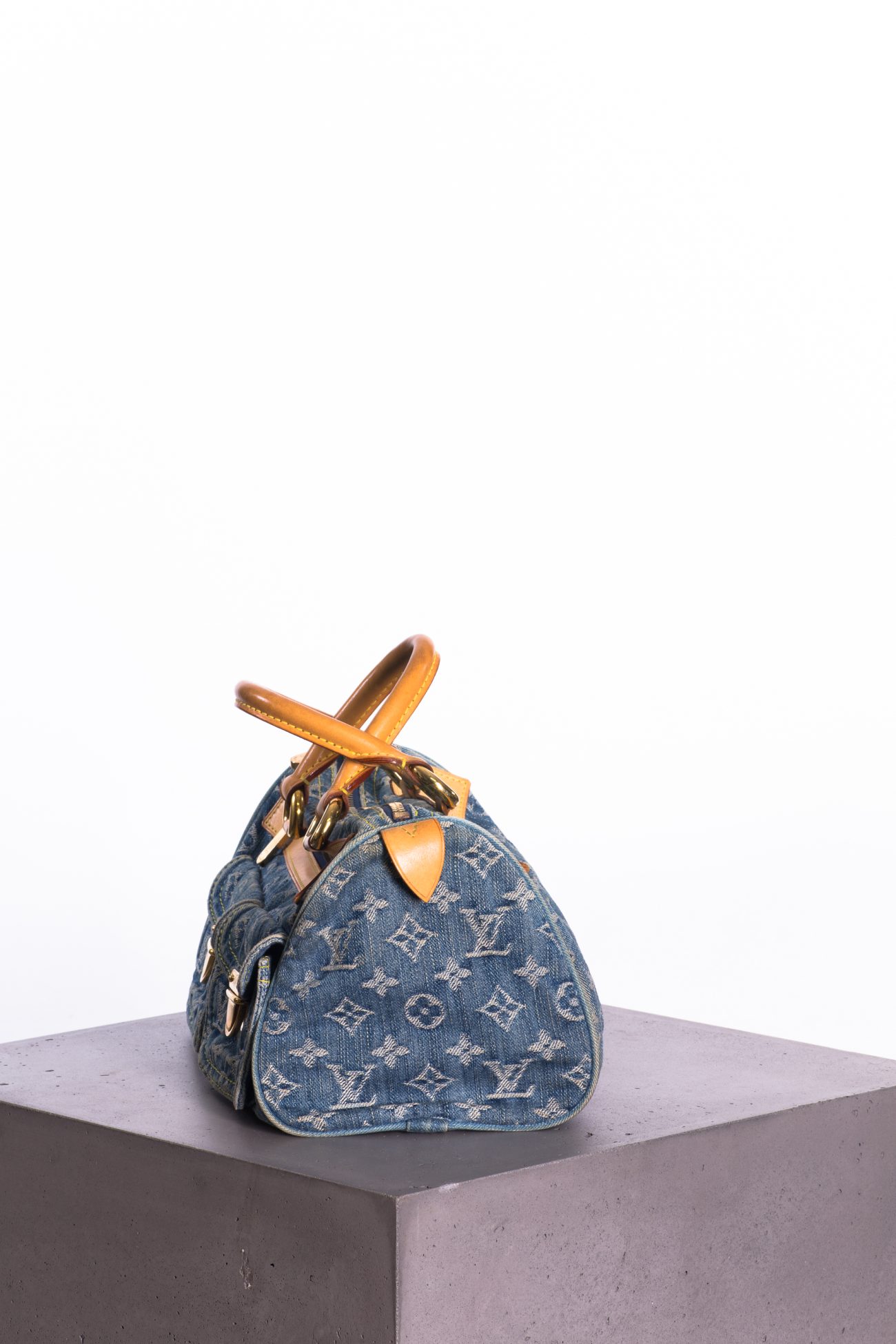 Louis Vuitton Monogram denim  Neo Speedy 30 