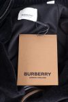 Burberry Black striped two-tone velour jacket