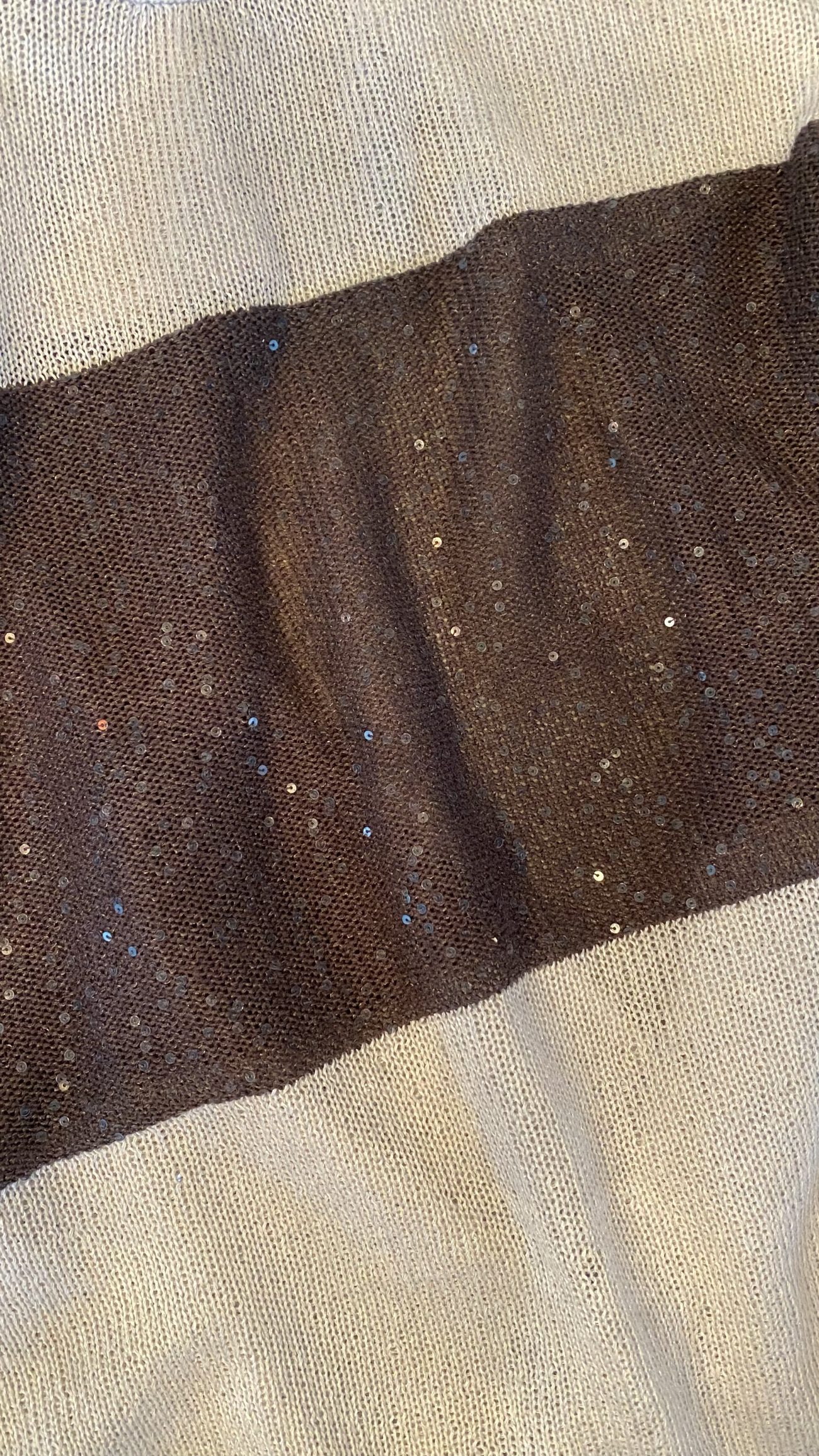 Brunello Cucinelli Sequin embellished linen and silk blend sweater