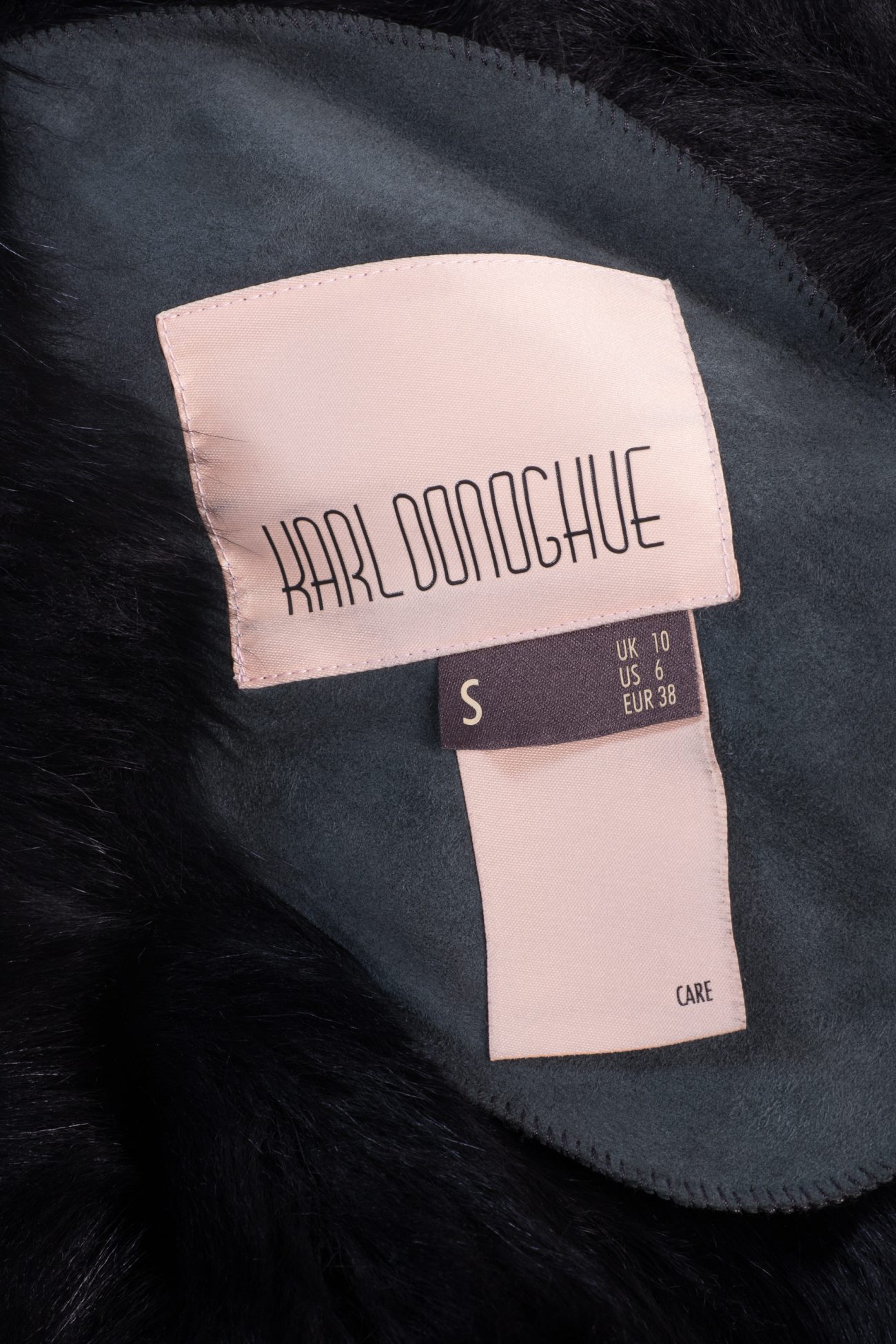 Karl Donoghue Reversible shearling vest
