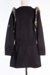 Louis Vuitton Dress with multicolor ruffles on the shoulders