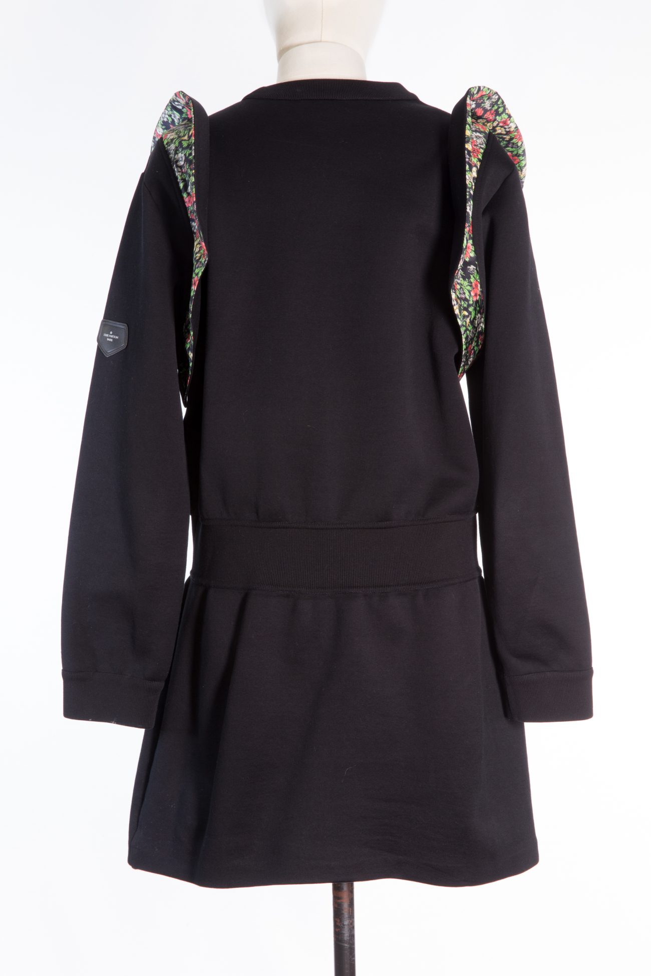 Louis Vuitton Dress with multicolor ruffles on the shoulders