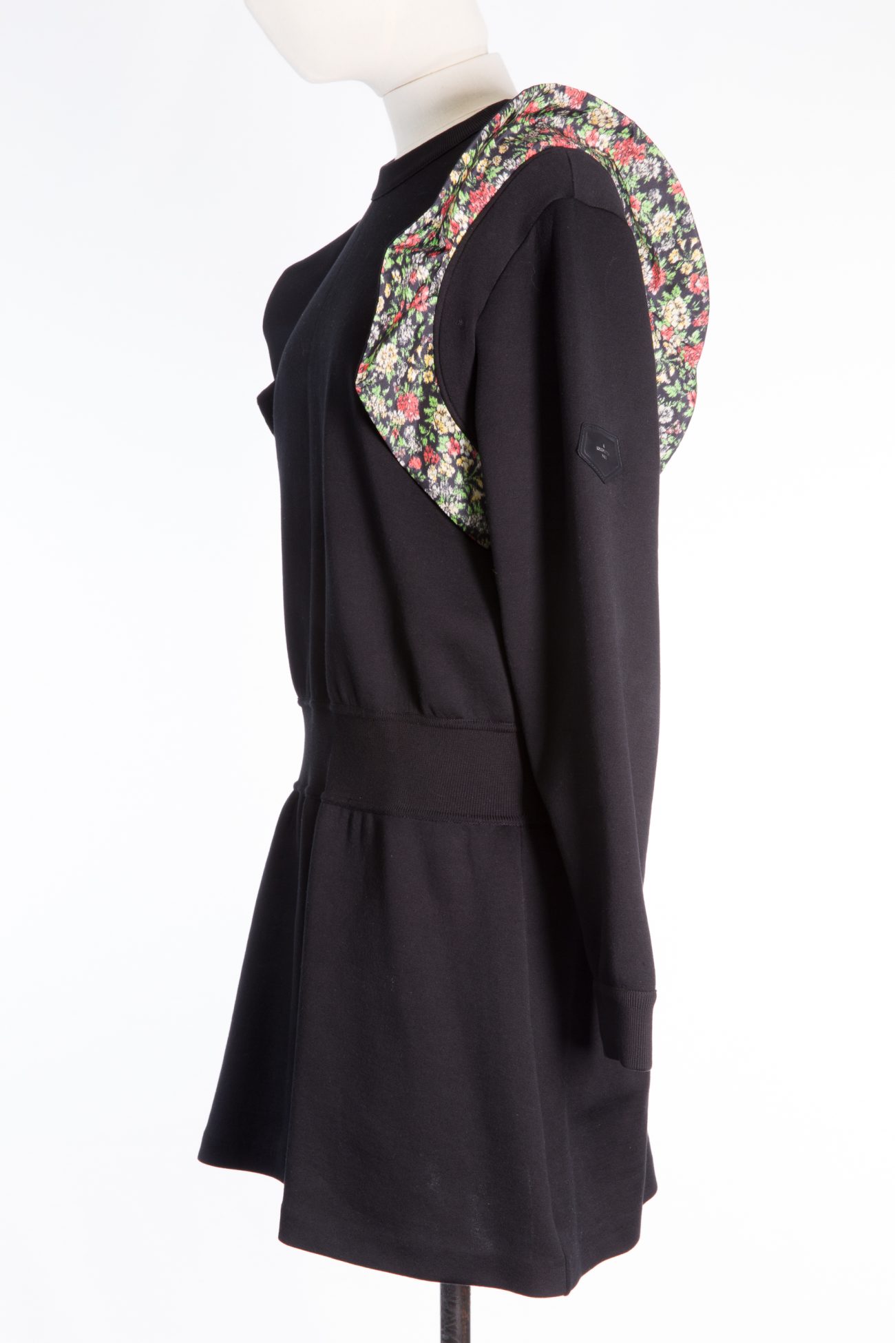 Louis Vuitton Dress with multicolor ruffles on the shoulders