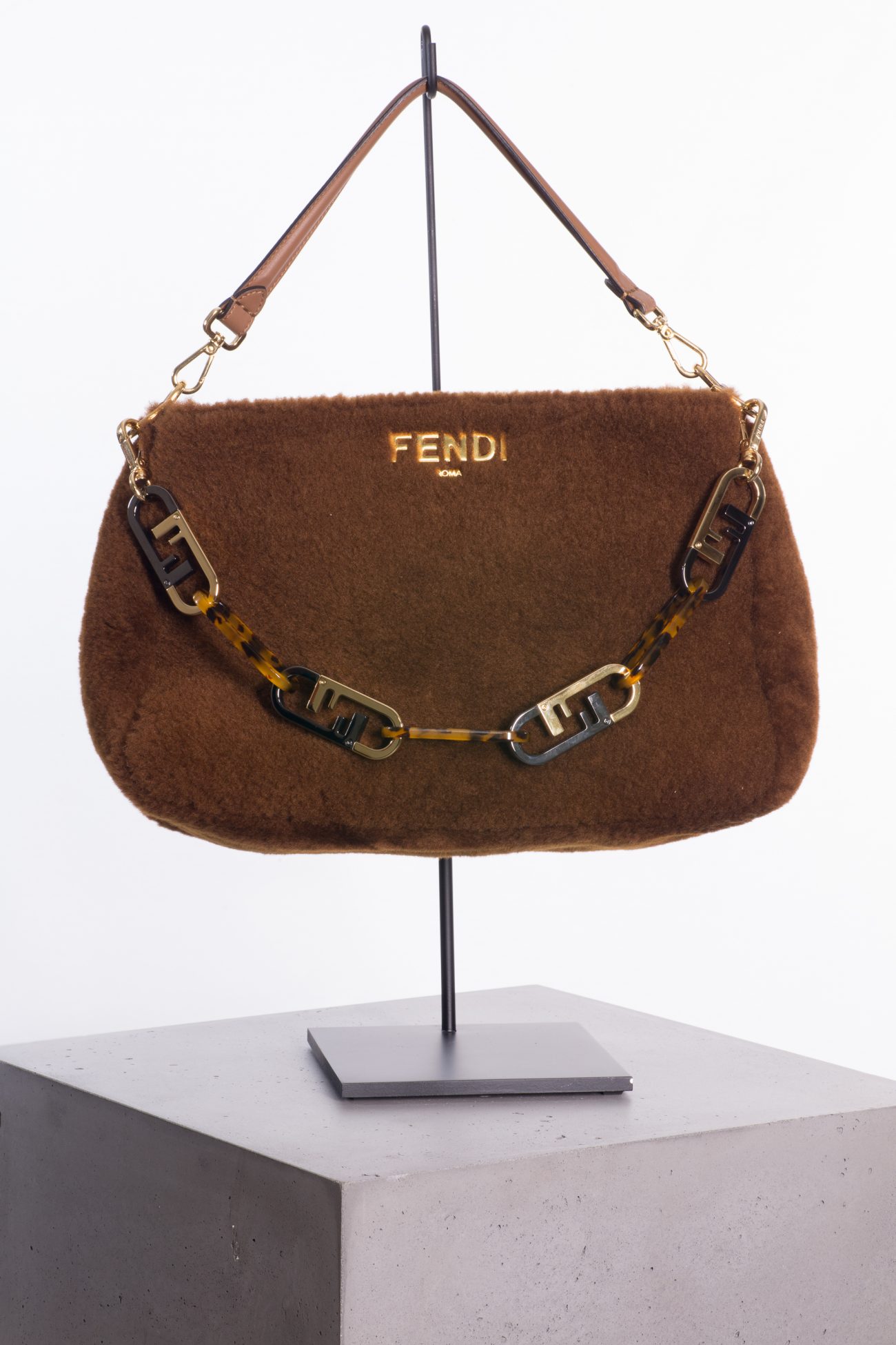 Fendi sheepskin bag