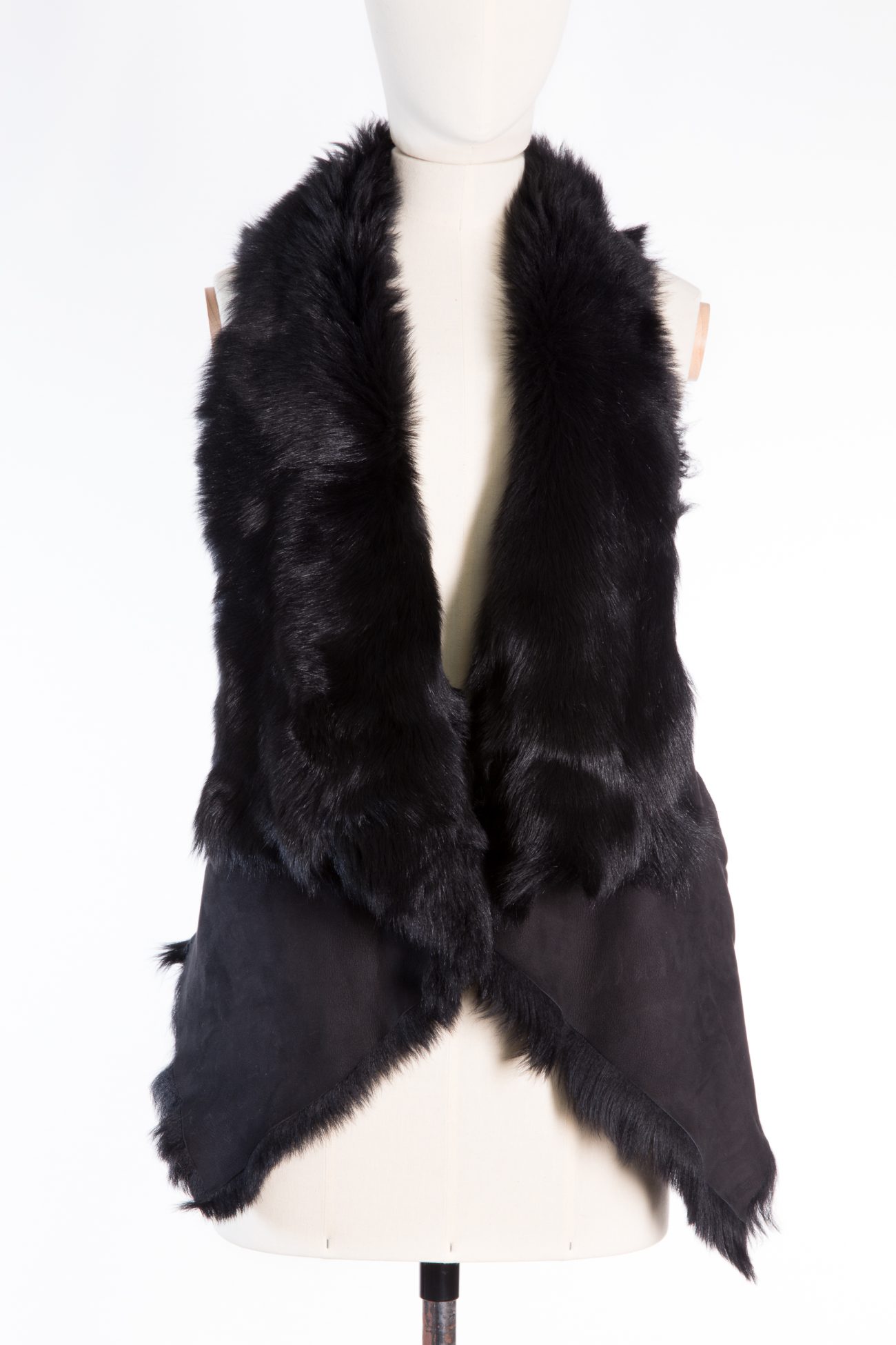 Karl Donoghue Reversible shearling vest