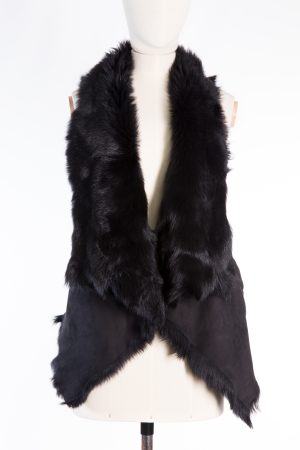Karl Donoghue Reversible shearling vest