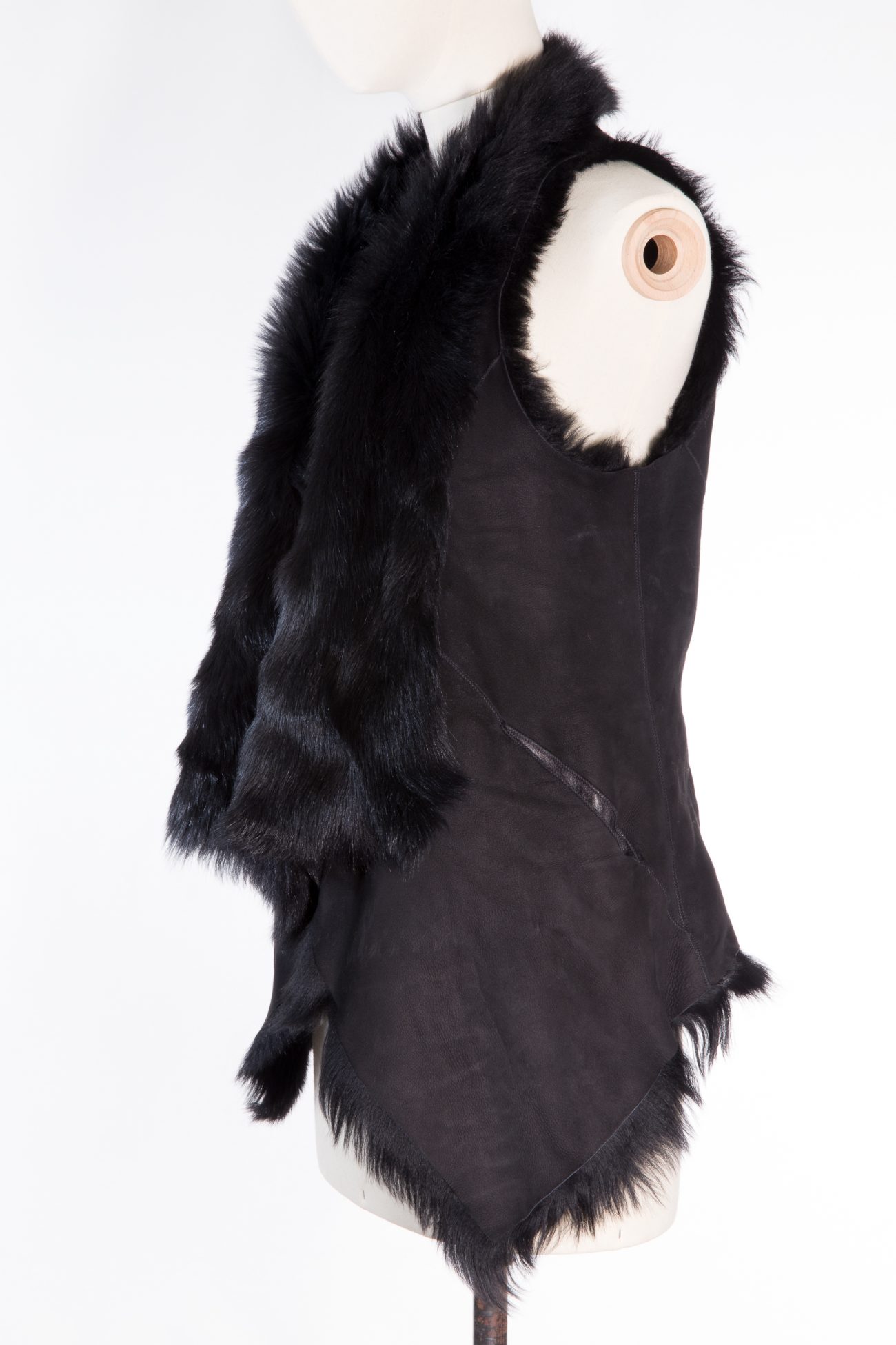 Karl Donoghue Reversible shearling vest