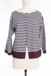 Prada Striped cotton-blend cardigan