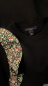 Louis Vuitton Dress with multicolor ruffles on the shoulders