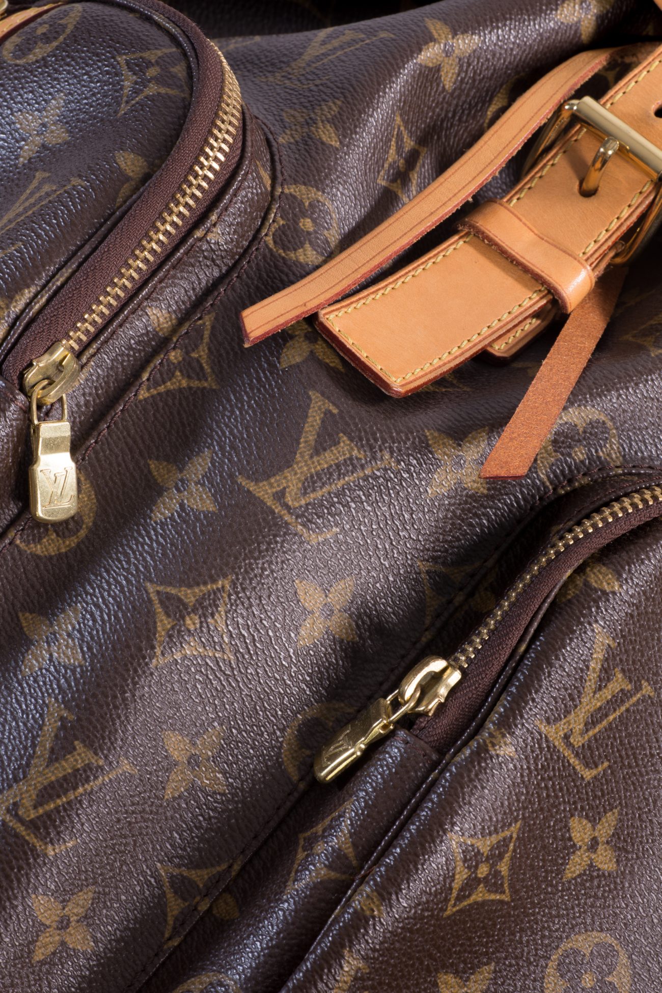 Louis Vuitton Brown monogram Bosphore backpack