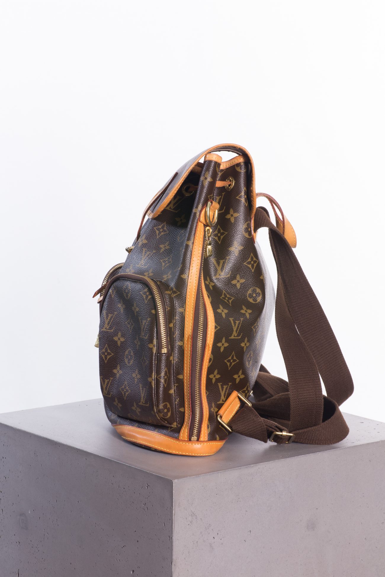 Louis Vuitton Brown monogram Bosphore backpack
