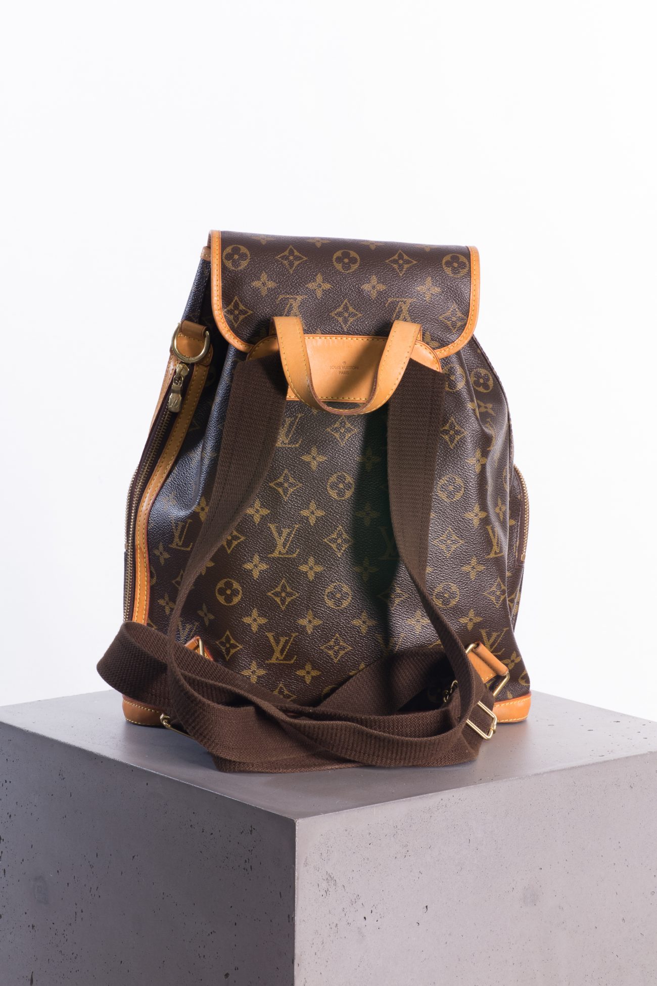 Louis Vuitton Brown monogram Bosphore backpack