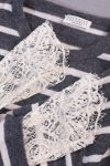 Brunello Cucinelli Cashmere sweater with lace