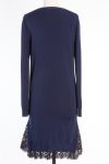 Louis Vuitton wool dress with lace