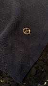 Louis Vuitton wool dress with lace