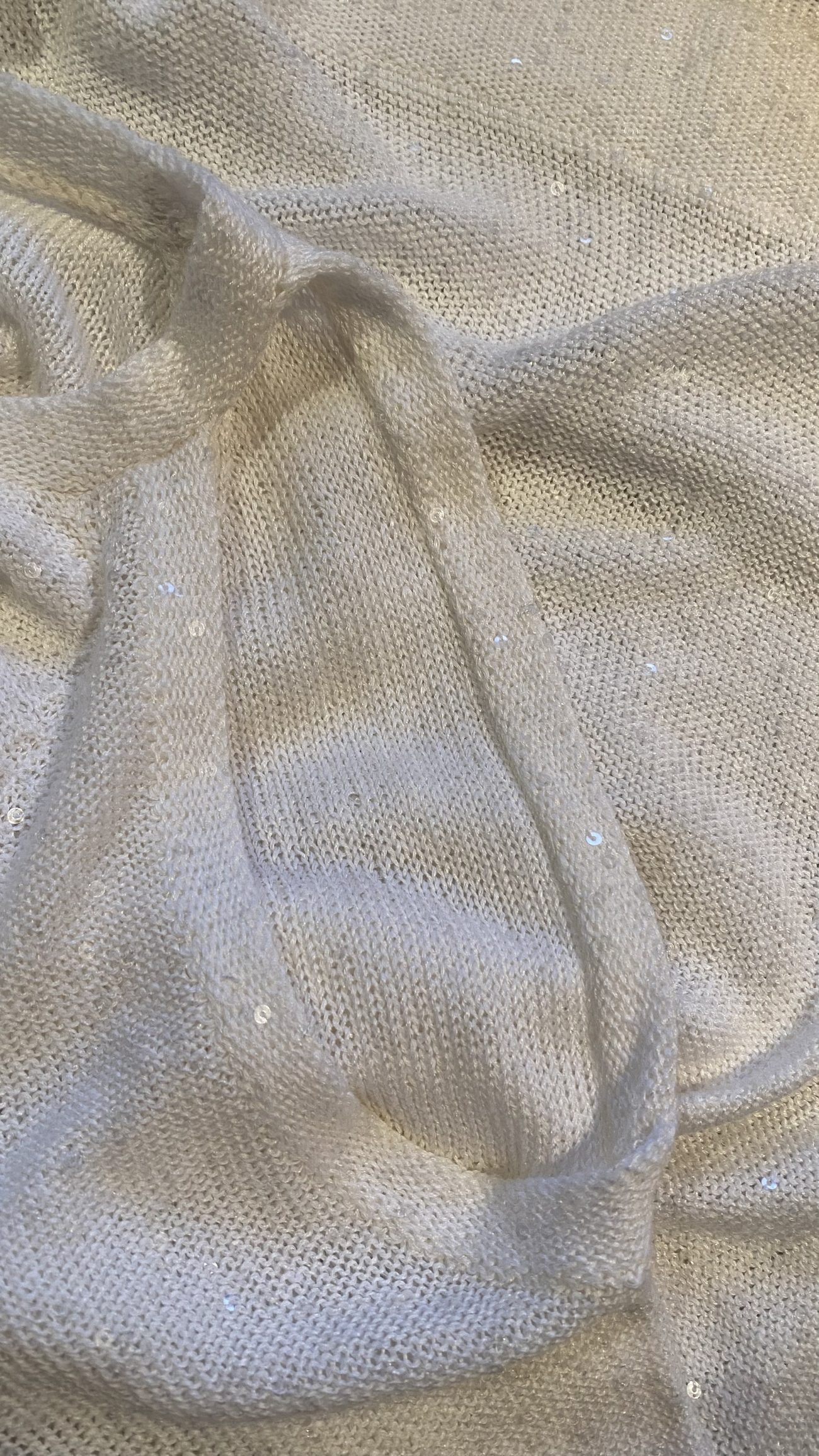 Brunello Cucinelli Linen sweater with sequins
