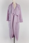 Burberry Oversized Asymmetric Hem Cashmere Cardigan