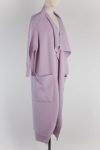 Burberry Oversized Asymmetric Hem Cashmere Cardigan