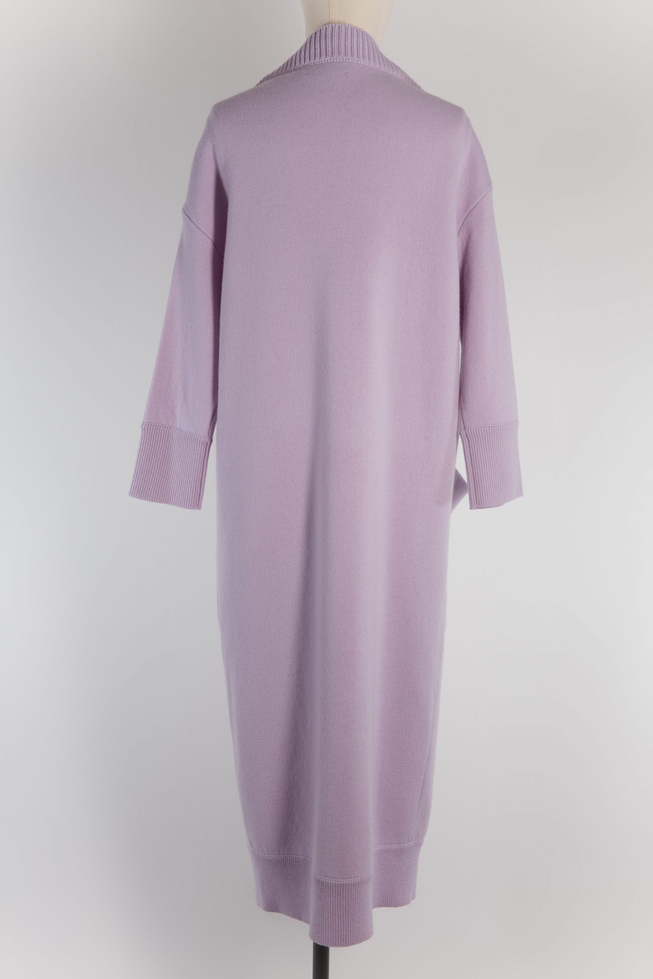Burberry Oversized Asymmetric Hem Cashmere Cardigan