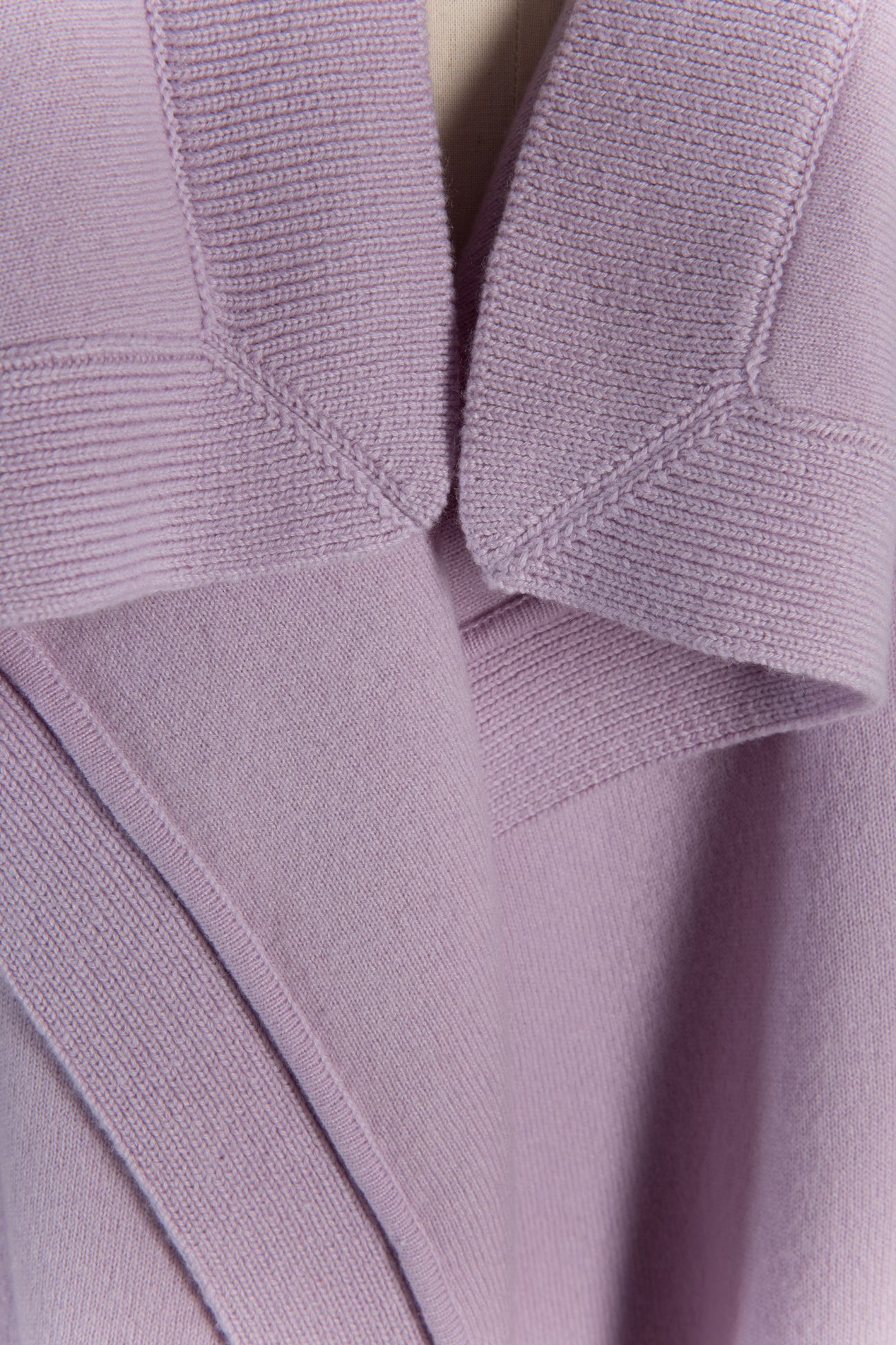 Burberry Oversized Asymmetric Hem Cashmere Cardigan