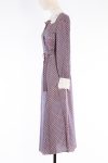 Fendi Belted long silk dress 