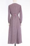 Fendi Belted long silk dress 