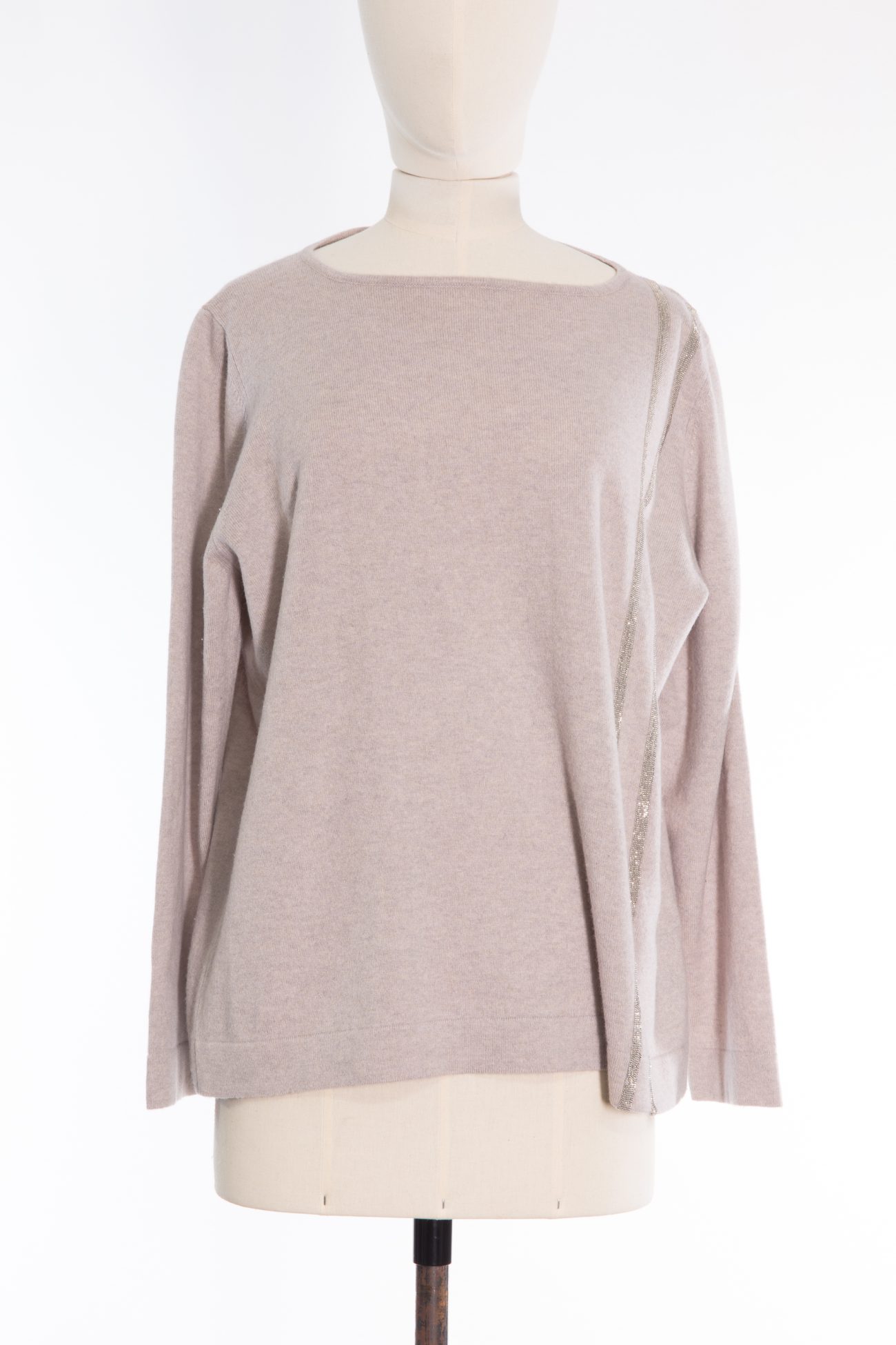 Fabiana Filippi Monili beaded cashmere sweater