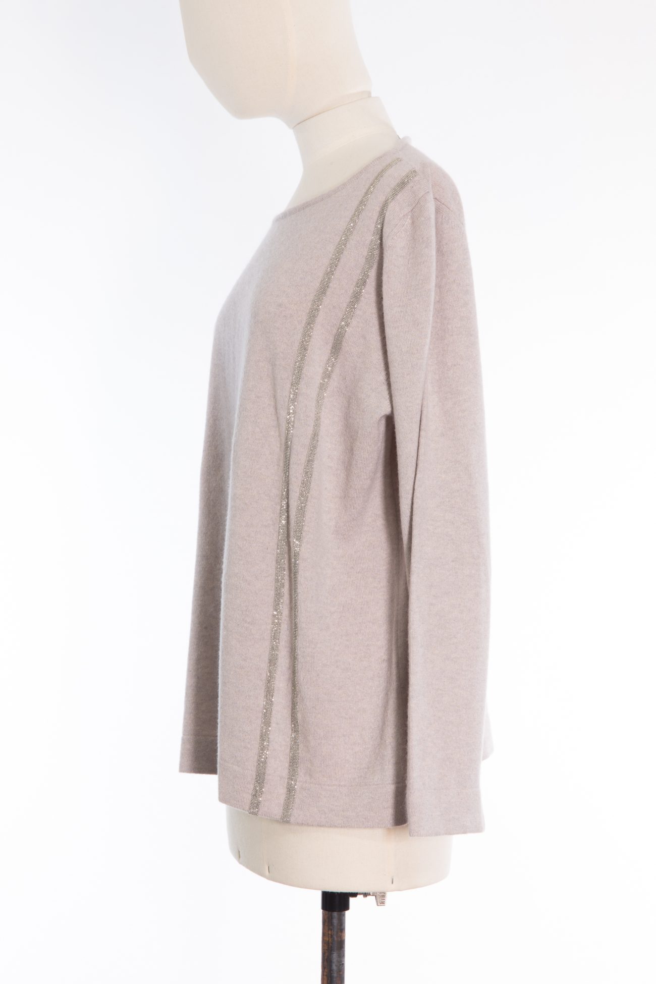 Fabiana Filippi Monili beaded cashmere sweater