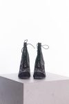 Christian Dior Black suede and mesh embroidered naughtily-D ankle boots 