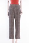 Brunello Cucinelli Plaid virgin wool trousers