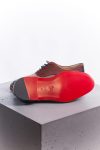 Christian Louboutin Latcho mixed-media Oxfords loafers