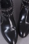 Alaia Eyelet-embellished cutout leather ankle boots