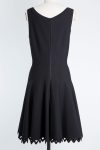 Alaia Laser-cut stretch-knit mini dress