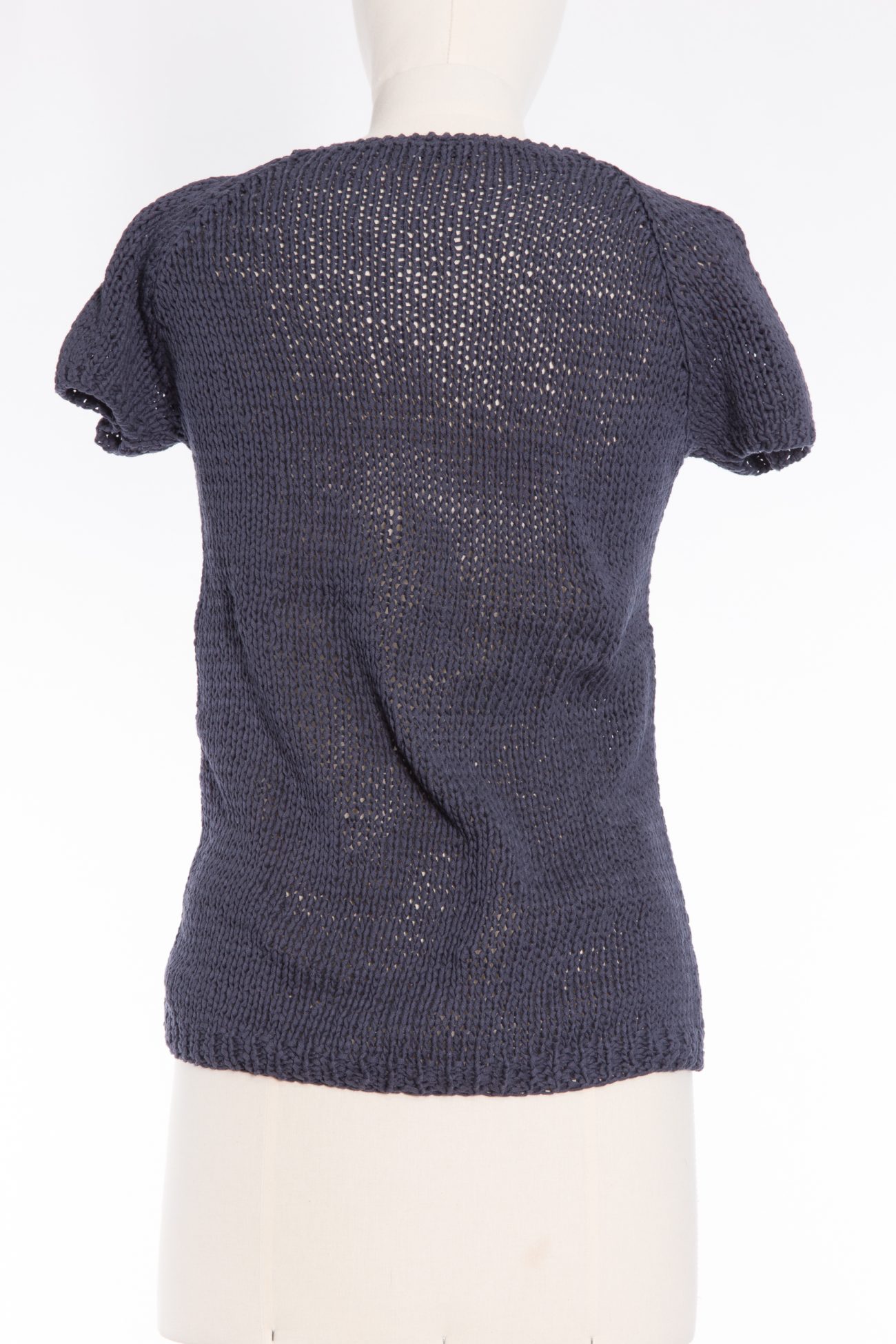 Brunello Cucinelli Cotton crochet-knit top