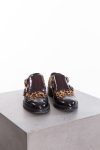 Burberry Sunningford calf-hair double-monk wingtip loafers