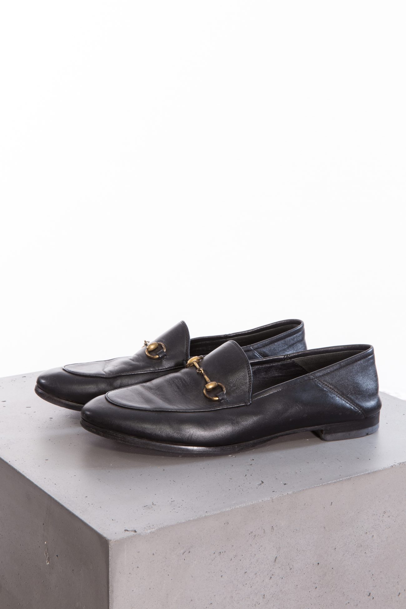 Gucci Brixton leather loafer