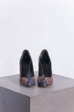 Gucci Python print pumps
