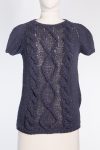 Brunello Cucinelli Cotton crochet-knit top