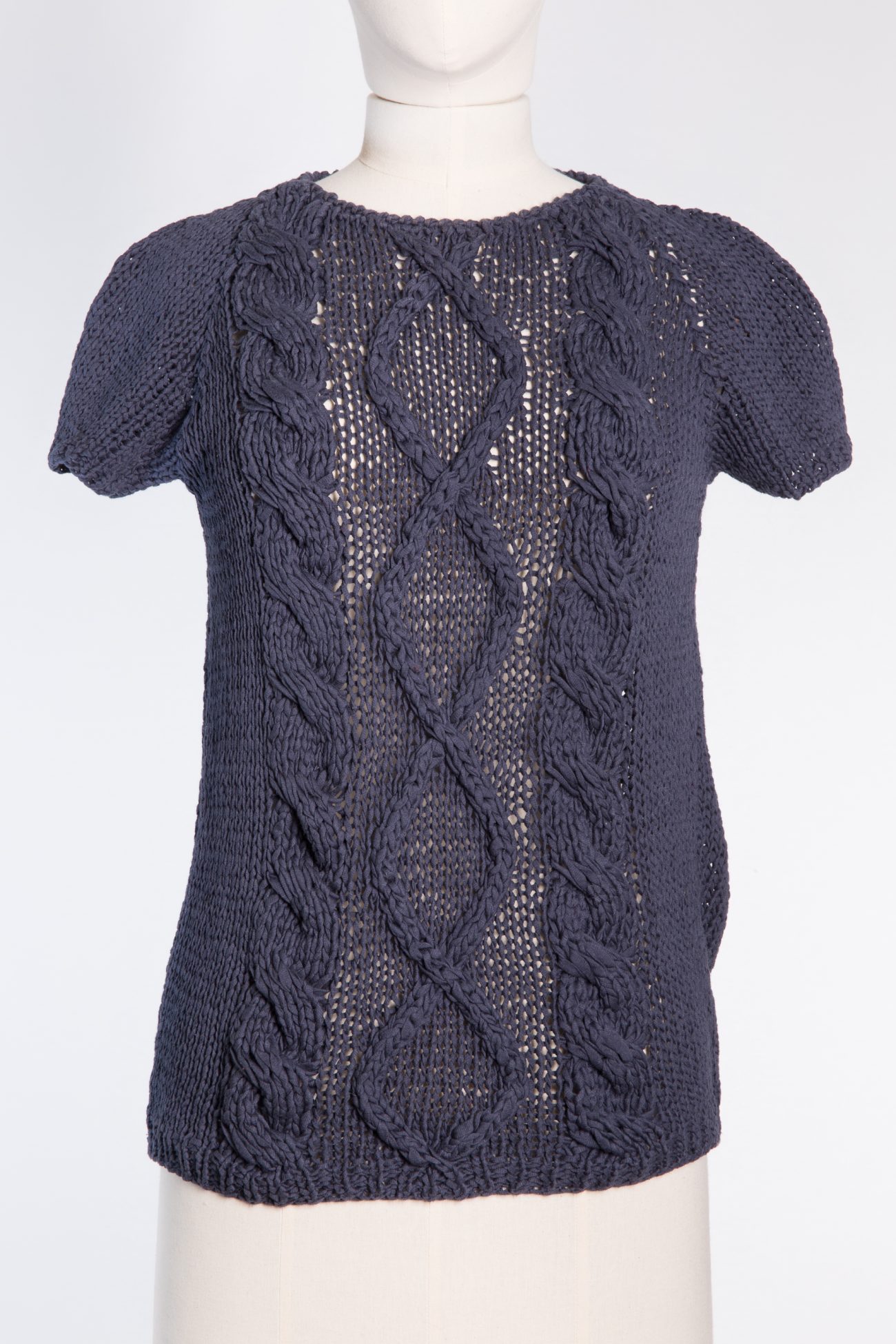 Brunello Cucinelli Cotton crochet-knit top