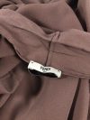 Fendi Tie-neck handkerchief-hem silk-georgette blouse