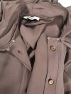 Fendi Tie-neck handkerchief-hem silk-georgette blouse