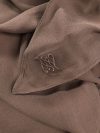 Fendi Tie-neck handkerchief-hem silk-georgette blouse