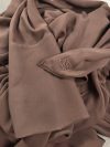 Fendi Tie-neck handkerchief-hem silk-georgette blouse