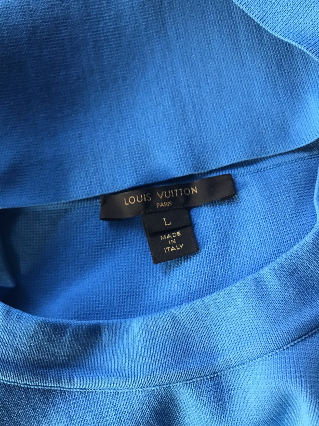 Louis Vuitton Light blue sweater