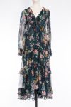 Zimmermann Wavelength Scallop tiered floral-print silk-chiffon midi dress