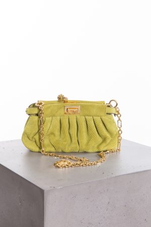Fendi Peekaboo click small velour