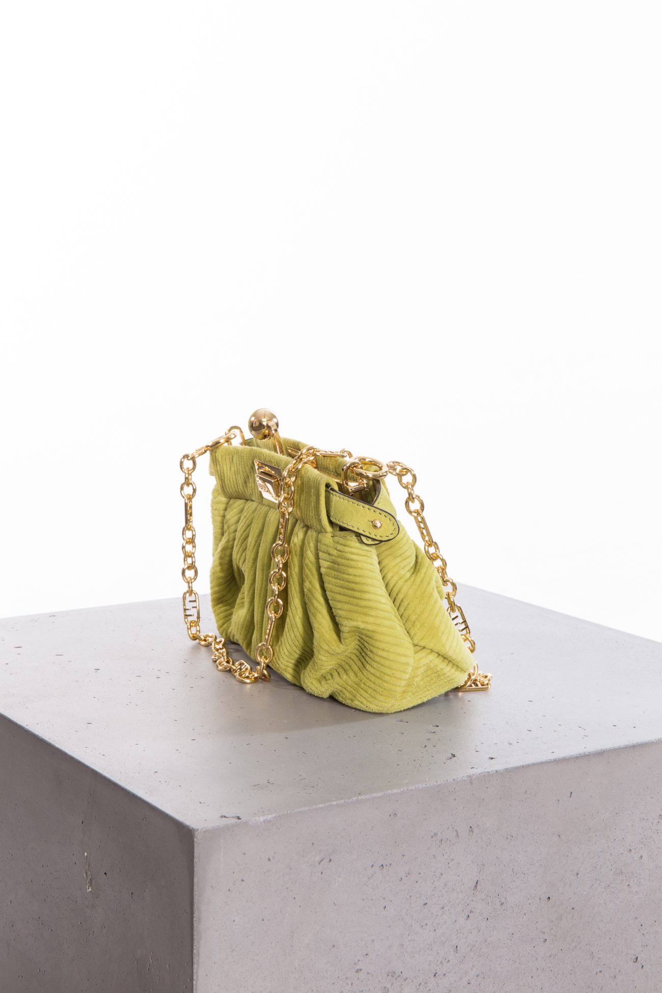 Fendi Peekaboo click small velour